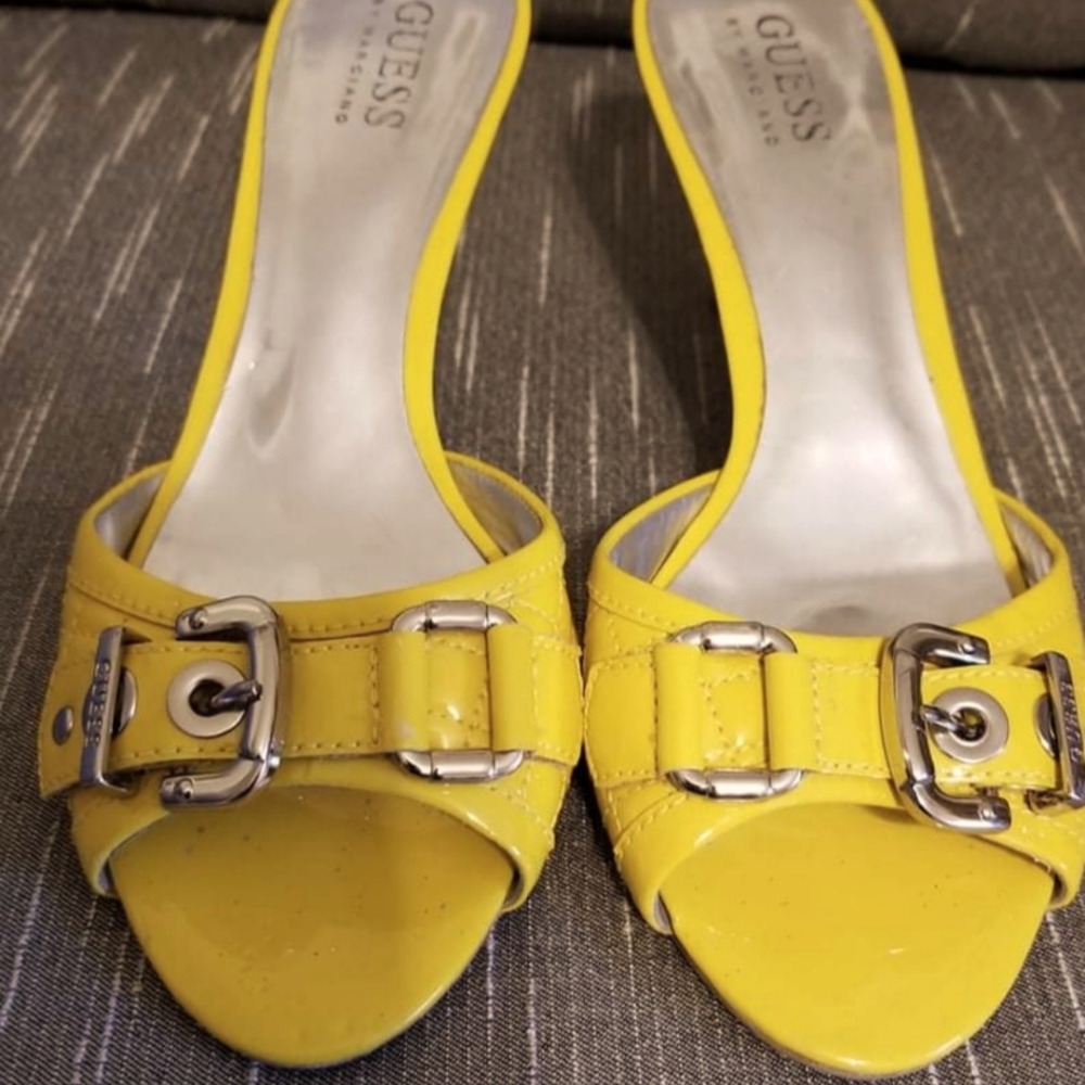 Yellow Guess Sandals